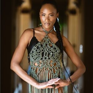 Handmade Macramé Dress